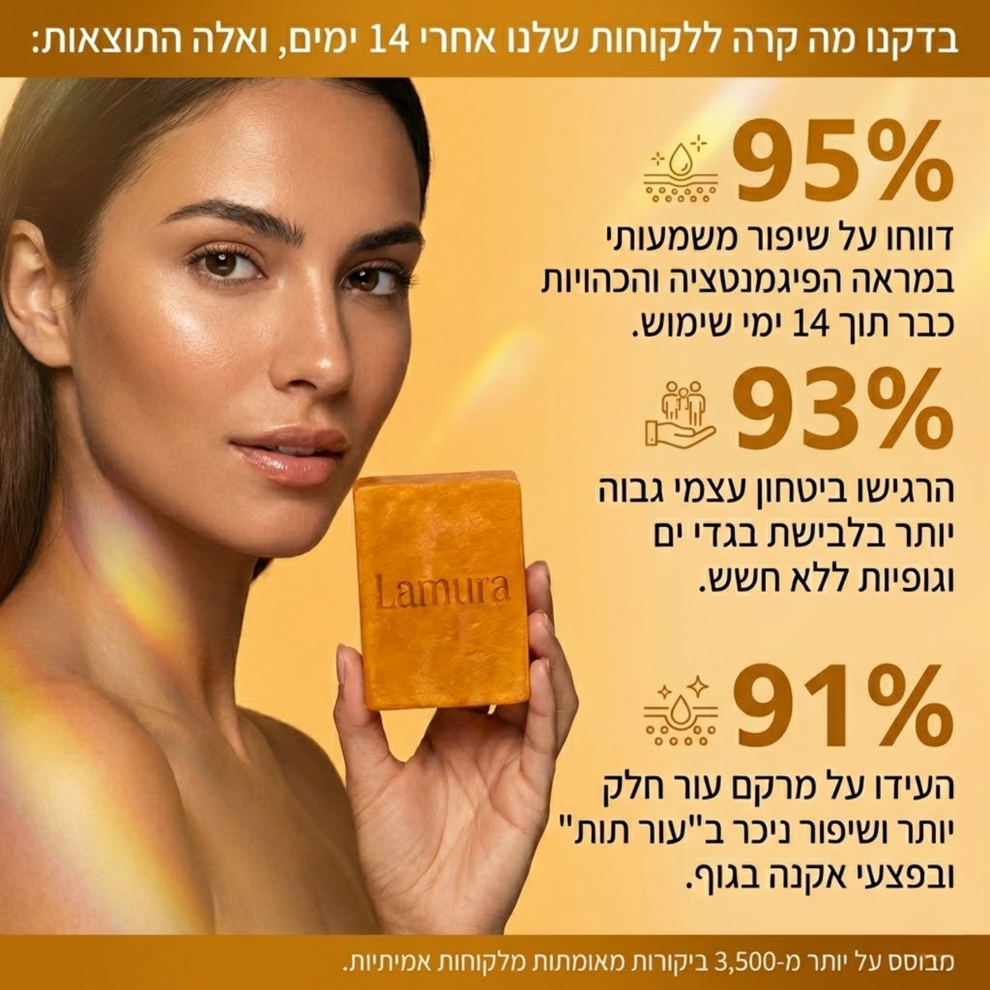 סבון ההבהרה של Lamura